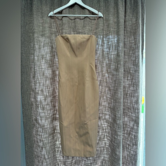 NWT MISHA x Revolve Irisa Dress in Nude - Picture 4 of 8